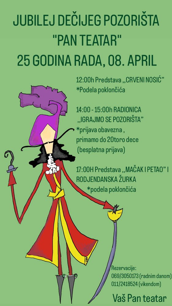 25. rođendan Pan teatra