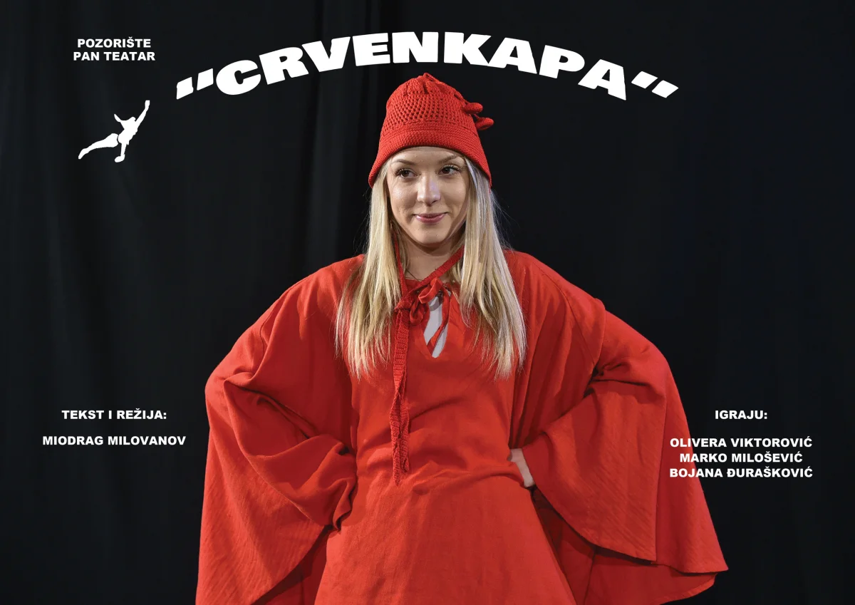 Plakat predstave CRVENKAPA