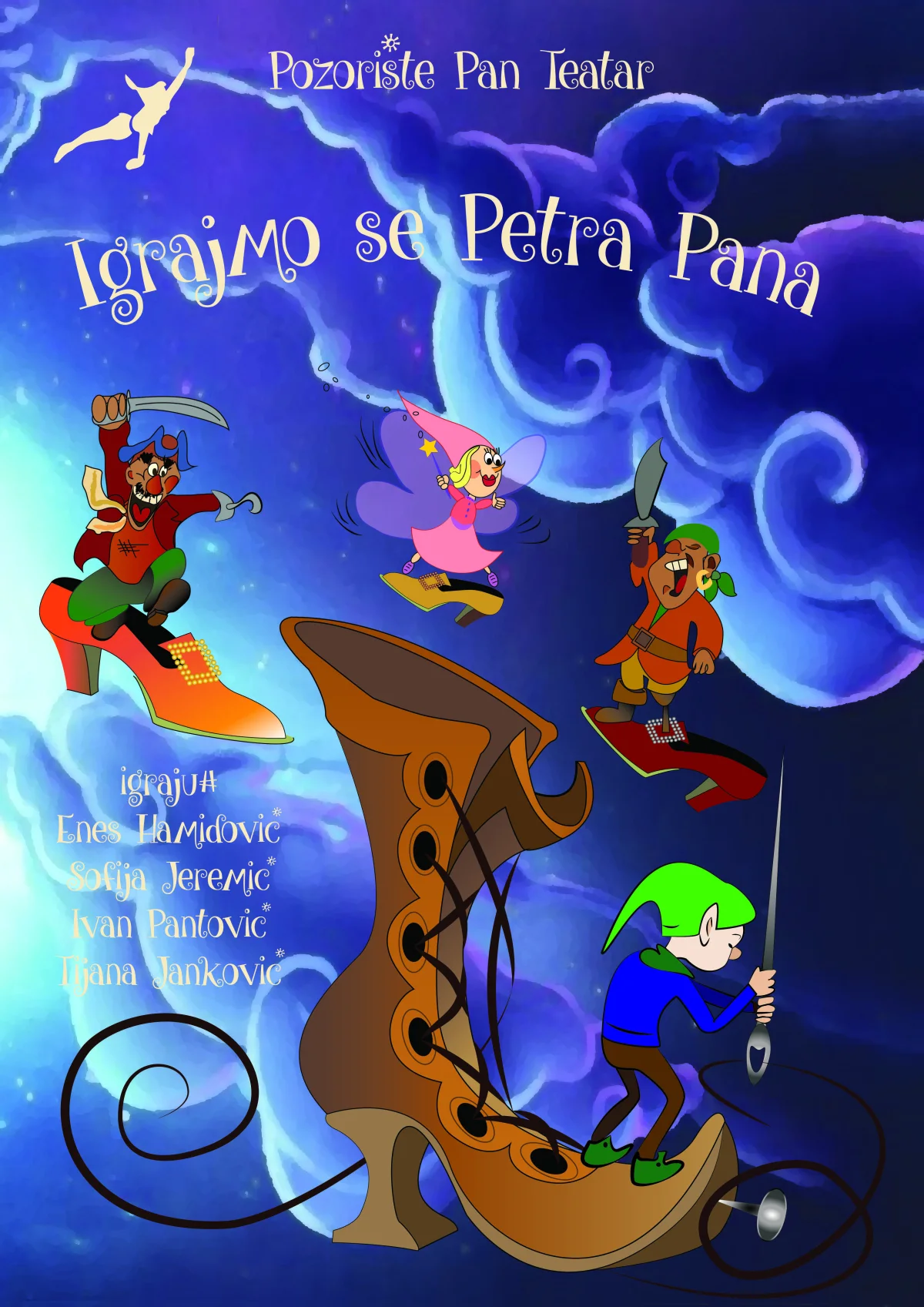 Plakat predstave PETAR PAN